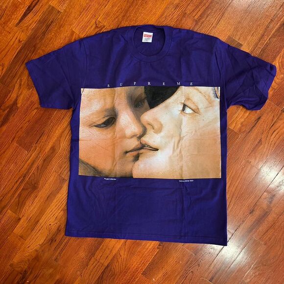 Supreme Venus Tee FW21 Men's Purple T-shirt - Picture 1 of 3